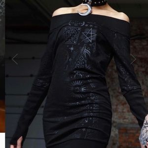 Gothic' Sweater Dress